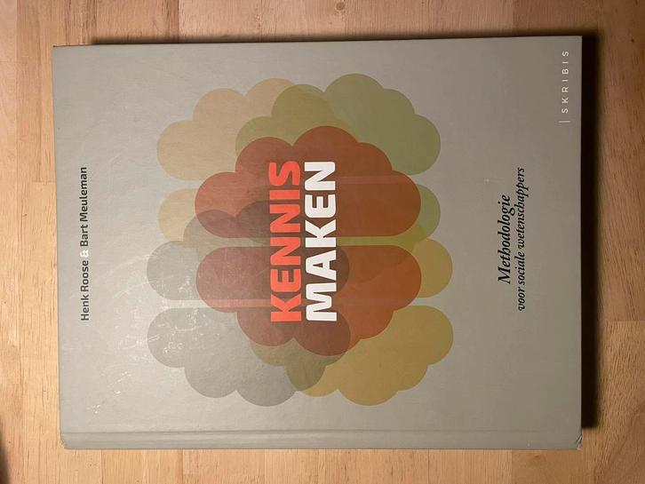 Kennis maken Methodologie sociologie psychologie, Boeken, Psychologie, Zo goed als nieuw, Ontwikkelingspsychologie, Ophalen of Verzenden