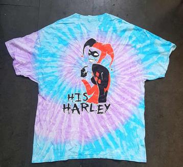 T-shirt 2XL Its Harley Quinn DC Batman Tie-Dye vintage shirt beschikbaar voor biedingen