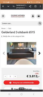 Gelderland 6515 bank  topkwaliteit, 150 tot 200 cm, Tweepersoons, 75 tot 100 cm, Zo goed als nieuw