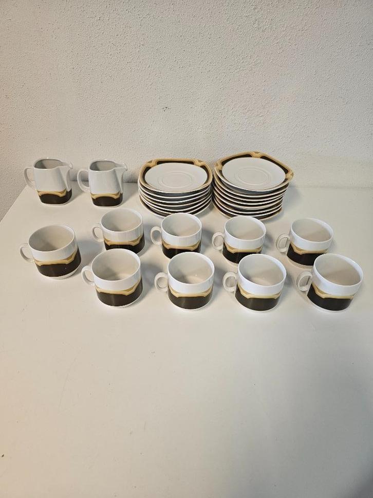 Vintage Schirnding Bavaria servies voor €20,-!, Huis en Inrichting, Keuken | Servies, Gebruikt, Overige stijlen, Porselein, Ophalen