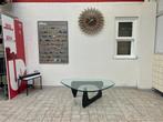 Vitra | Noguchi | Coffee table | Zwart Massief Essen, Huis en Inrichting, Tafels | Salontafels, Gebruikt, 50 tot 100 cm, -, Glas