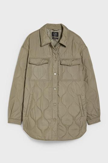 Clockhouse BLOUSE JAS doorgestikt Groen Mt 36(38) Nieuw ! beschikbaar voor biedingen