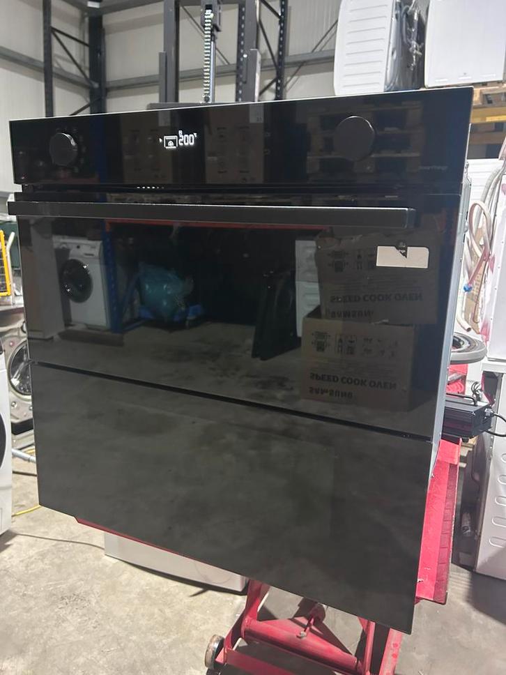 Zgan samsung oven dual cook - nieuw 850 euro nu 299, Witgoed en Apparatuur, Ovens, Zo goed als nieuw, Inbouw, Oven met grill, 45 tot 60 cm