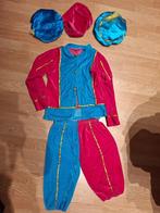 Pietenpak maat 128 roze blauw en mantel met mijter onesize, Diversen, Sinterklaas, Ophalen of Verzenden, Zo goed als nieuw
