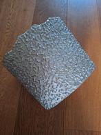 Grote Despots bloempot grijs/zilver - 21cm hoog, Tuin en Terras, 25 tot 40 cm, Binnen, Ophalen of Verzenden, Zo goed als nieuw
