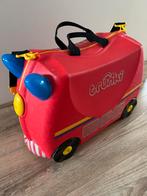 Trunki kinder koffer rood brandweer, Gebruikt, Hard kunststof, Minder dan 50 cm, Ophalen of Verzenden