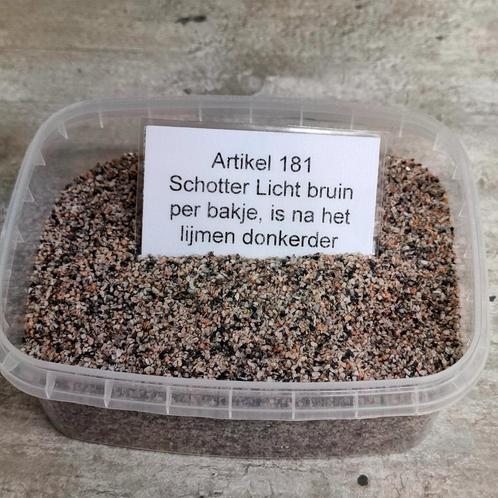 modeltreinen Art.181 Schotter Licht bruin, Hobby en Vrije tijd, Modeltreinen | H0, Nieuw, Natuur, Gelijkstroom, Lima, Ophalen of Verzenden