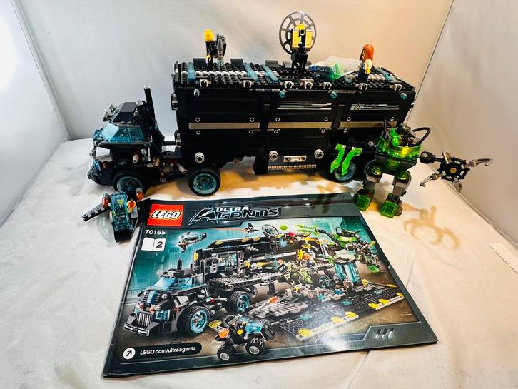 Lego 70165 Ultra Agents Mission HQ, Kinderen en Baby's, Speelgoed | Duplo en Lego, Zo goed als nieuw, Lego, Complete set, Ophalen of Verzenden