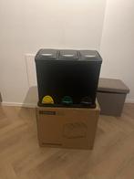 Afvalscheidingsbak - Songmics LTB24BK, Ophalen, Gebruikt, 40 tot 60 cm, 50 tot 75 cm