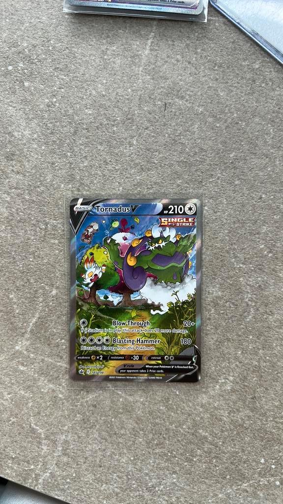 Pokemon Tornadus 185/198, Hobby en Vrije tijd, Verzamelkaartspellen | Pokémon, Zo goed als nieuw, Meerdere kaarten, Ophalen of Verzenden