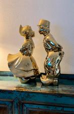 Heinen Delfts Blauw kissing couple XL, Ophalen of Verzenden, Nieuw
