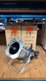 Partij 9x PAR20 spot - kleur zilver, Muziek en Instrumenten, Ophalen of Verzenden, Zo goed als nieuw, Licht, Kleur