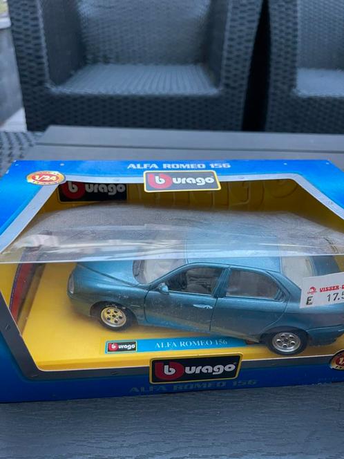 1:24 ALFA ROMEO 156 …….. NÚ 10,- !!, Hobby en Vrije tijd, Modelauto's | 1:24, Zo goed als nieuw, Auto, Bburago, Ophalen of Verzenden