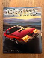 1984 Dodge Daytona brochure, Verzenden, Zo goed als nieuw, Overige merken