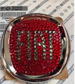 Nieuw Fiat 500 embleem logo met kristallen, Ophalen, Nieuw