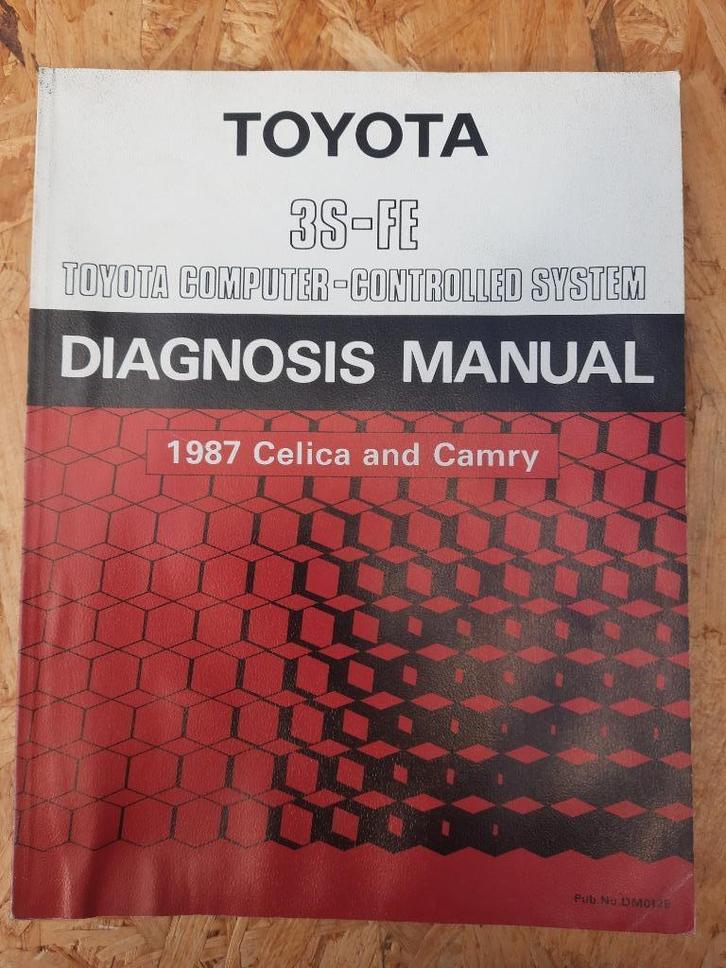 Werkplaatsboek Toyota 3S-FE motor diagnose Celica + Camry, Auto diversen, Handleidingen en Instructieboekjes, Ophalen of Verzenden
