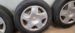 Renault Twingo II winterset velgen en winterbanden 175/65R14, Auto-onderdelen, Banden en Velgen, Ophalen, 14 inch, Gebruikt, 175 mm