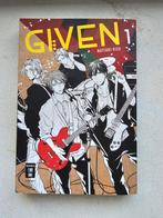 Given 1 Boys Love, Boeken, Eén comic, Natsuki Kizu, Ophalen of Verzenden, Zo goed als nieuw