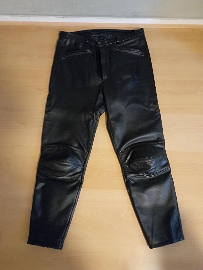 Leren motor broek maat 56, Motoren, Kleding | Motorkleding, Ophalen of Verzenden, Tweedehands, Broek | leer, MJK