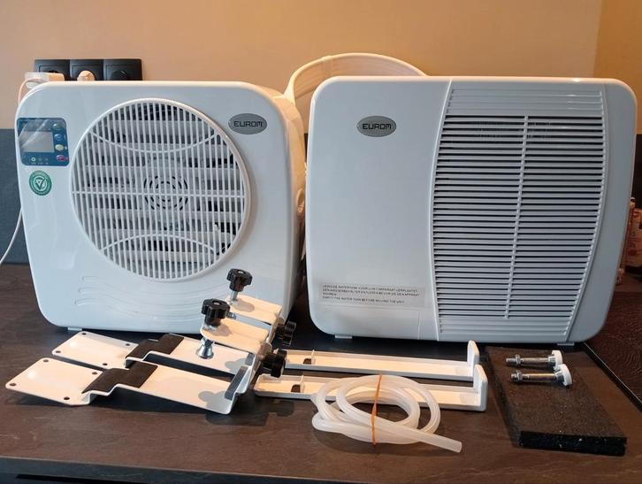 Tk: Eurom ac2401 split airco caravan/camper, Caravans en Kamperen, Caravan accessoires, Zo goed als nieuw, Ophalen of Verzenden