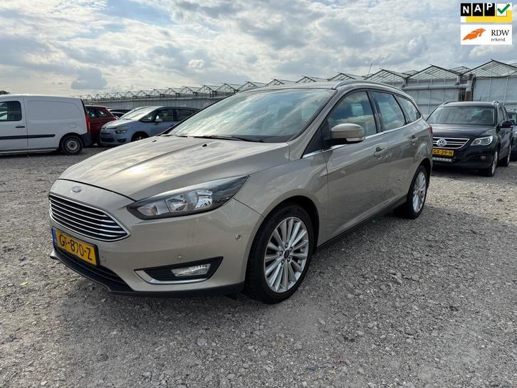 Ford Focus Wagon 2015 * 1.5 TDCI Titanium Edition * LMV * AI, Auto's, Ford, Bedrijf, Te koop, Focus, ABS, Airbags, Airconditioning