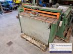 JORG hydraulische schaar 1250x2mm compact 400V ++koopje++, Doe-het-zelf en Verbouw, Gereedschap | Overige machines, Ophalen, Gebruikt