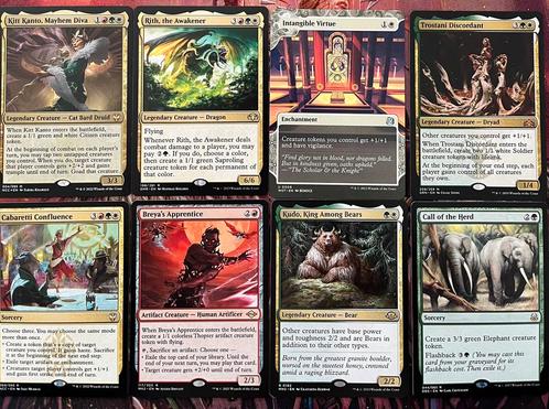 Magic the Gathering Naya Tokens EDH Commander deck, Hobby en Vrije tijd, Verzamelkaartspellen | Magic the Gathering, Zo goed als nieuw
