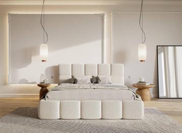 Bedframe Chloe 160 x 200 met opbergruimte- nieuw in de doos beschikbaar voor biedingen