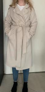 Zara Lange Jas Maat S - Zonder Knopen, Kleding | Dames, Ophalen of Verzenden, Zo goed als nieuw, Maat 36 (S), Beige