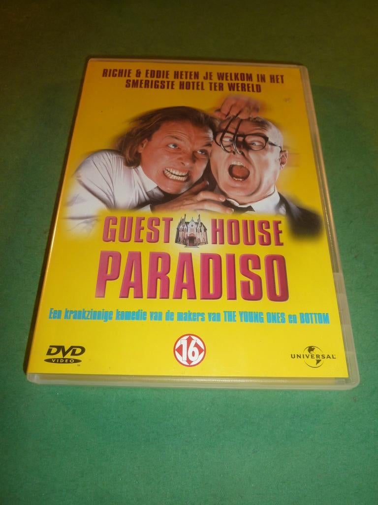 Guesthouse Paradiso   Adrian Edmondson  dvd  Met Rik Mayall, Alle leeftijden, Ophalen of Verzenden, Zo goed als nieuw, Overige gebieden