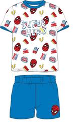 Spiderman shortama super hero wit/blauw katoen maat 104, Kinderen en Baby's, Kinderkleding | Maat 104, Nieuw, Marvel, Jongen of Meisje