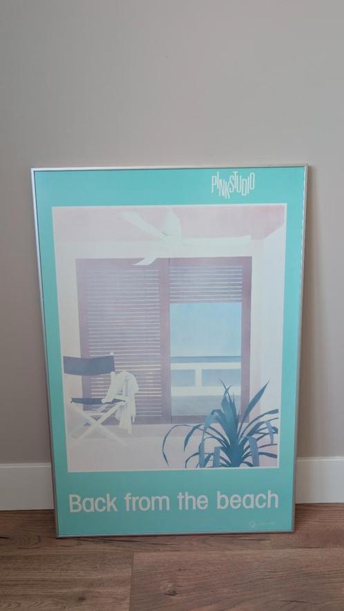 Vintage poster 1983 - PinkStudio - Gallery Edition, Huis en Inrichting, Woonaccessoires | Lijsten, Zo goed als nieuw, 75 cm of meer