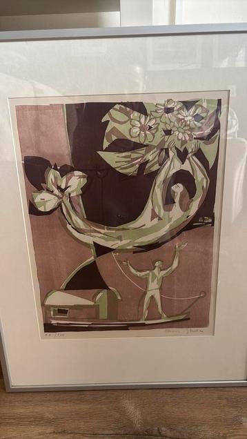 Hanns Studer litho beschikbaar voor biedingen