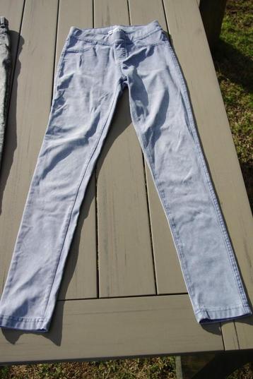 Tregging, blauw/grijze spijkerstof H&M; maat 152 beschikbaar voor biedingen