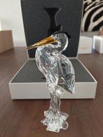 Swarovski Reiger Zilverreiger  met originele verpakking, Ophalen of Verzenden, Zo goed als nieuw, Figuurtje
