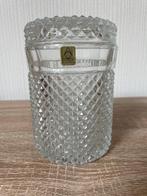 Glazen bewaarpot met deksel - Oberglas uit Austria, Gebruikt, Overige typen, Ophalen of Verzenden, Glas