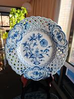 Antiek Meissen Porselein Bord Zwiebelmuster, Antiek en Kunst, Ophalen of Verzenden