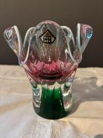 Vintage vaas Josef Hospodka / Chribska  1960, Antiek en Kunst, Antiek | Glas en Kristal, Ophalen of Verzenden