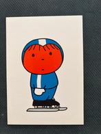 Ansichtkaart Bruna, Schaatser (1977), Verzamelen, Ophalen of Verzenden, 1960 tot 1980, Ongelopen, Kinderen