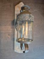 Rustieke wandkandelaars / kaarsenhouders, Huis en Inrichting, Woonaccessoires | Kandelaars en Kaarsen, Ophalen, Gebruikt, 25 tot 50 cm