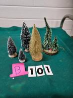 denneboompjes mini decoratie 5x [b101], Diversen, Kerst, Ophalen of Verzenden