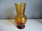 Empoli glas ananas vorm vaas vase Italy vintage, Ophalen of Verzenden