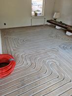Vloerverwarming frezen infrezen of netten tegels of beton