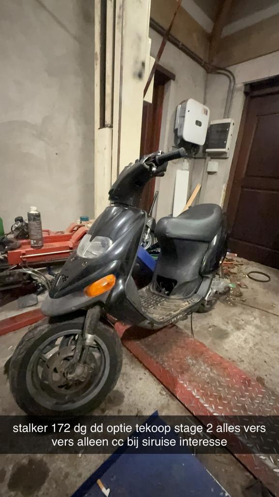Gilera Stalker 172cc DD DG brom!, Fietsen en Brommers, Scooters | Piaggio, Nieuw, Overige modellen, Benzine, Ophalen