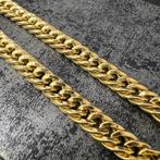 18 karaat gouden ketting gourmet cuban schakel, Ophalen of Verzenden, Zo goed als nieuw, Goud