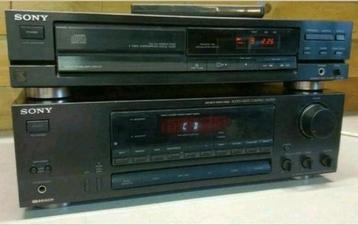Sony stereo set receiver str-gx311 + cd speler cdp-190 beschikbaar voor biedingen