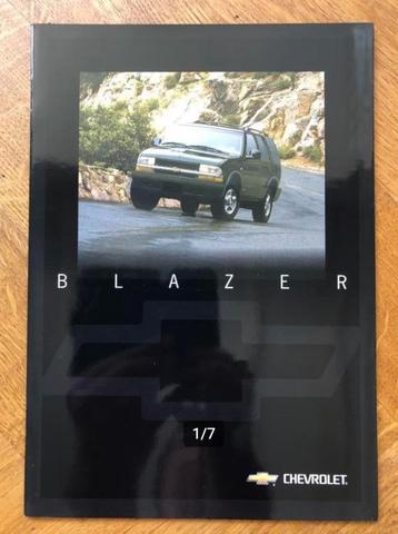 Chevrolet Blazer folder 1998 4x4 beschikbaar voor biedingen