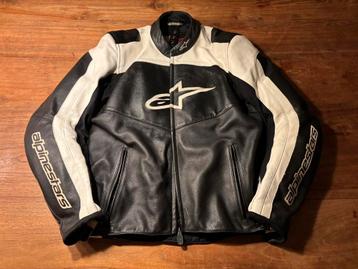Prachtige Alpinestars motorjas heren leer maat 50 S/M beschikbaar voor biedingen