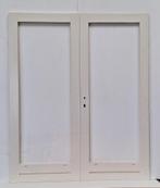 Dubbele tuindeuren merbau 40x880x2113 mm, Doe-het-zelf en Verbouw, Deuren en Horren, 80 tot 100 cm, Ophalen of Verzenden, 200 tot 215 cm