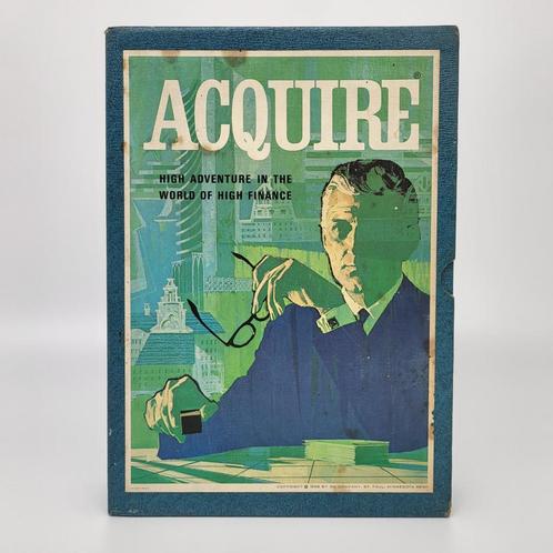 Acquire - 3M - USA 1968, Hobby en Vrije tijd, Gezelschapsspellen | Bordspellen, Gebruikt, Ophalen of Verzenden